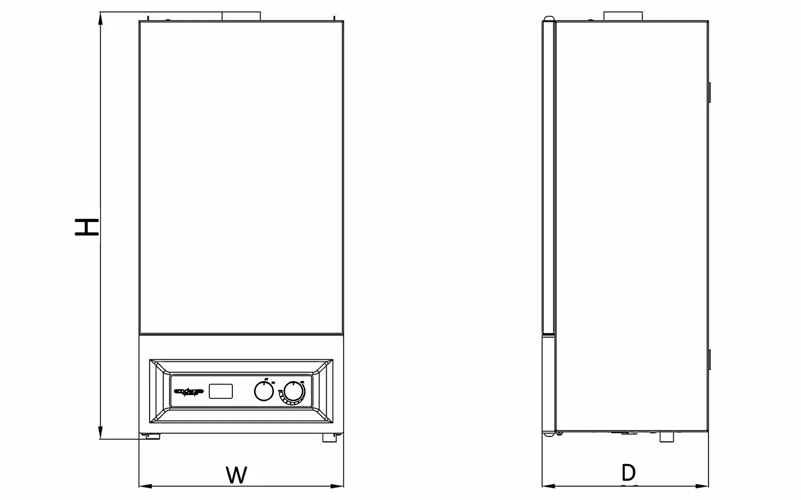 1 WT-S One HW, габаритный чертеж